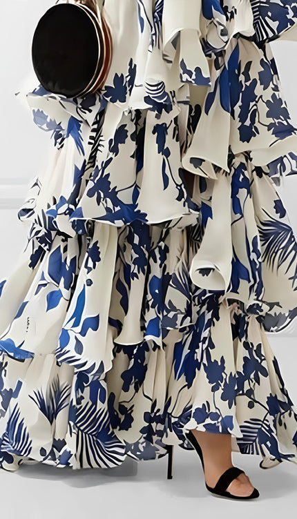 Robe soie fleurie - Robe Addict