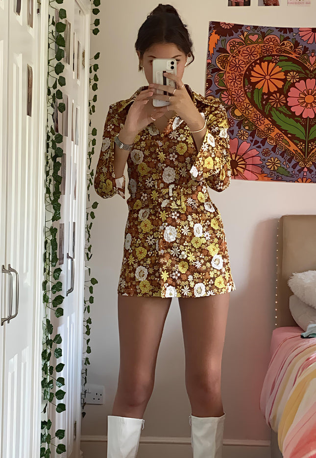 Robe style année 70 vintage - Robe Addict