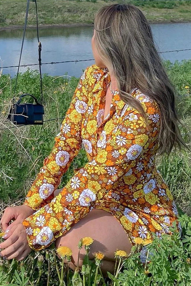 Robe style année 70 vintage - Robe Addict