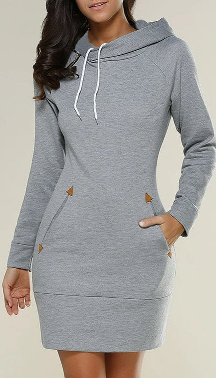 Robe sweat grise - Robe Addict