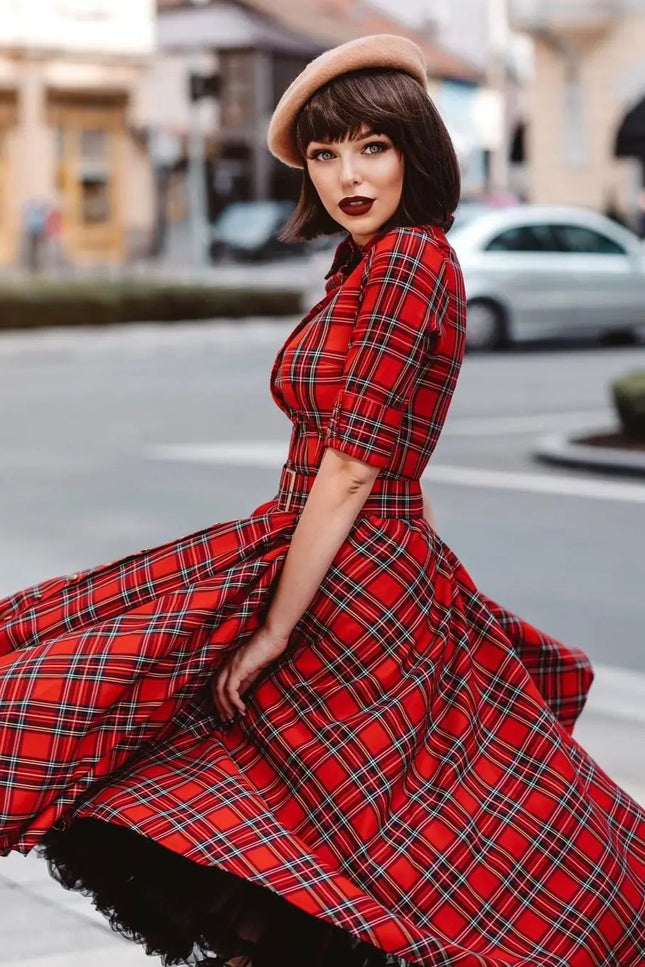Robe en tartan - Robe Addict
