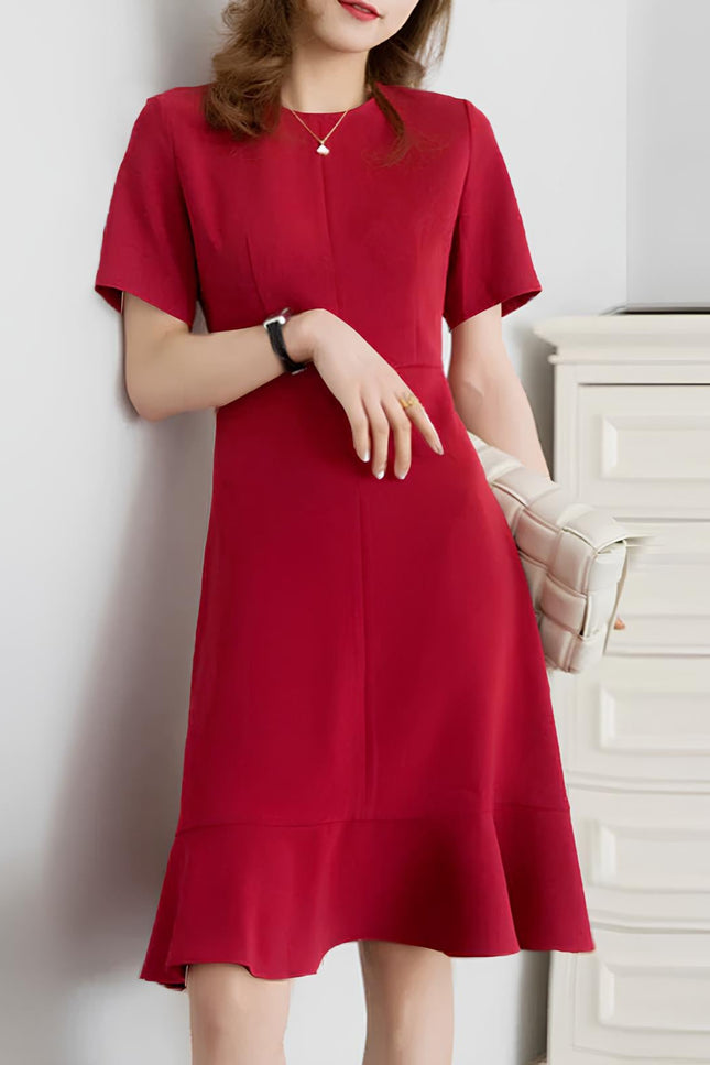 Robe tee shirt rouge - Robe Addict
