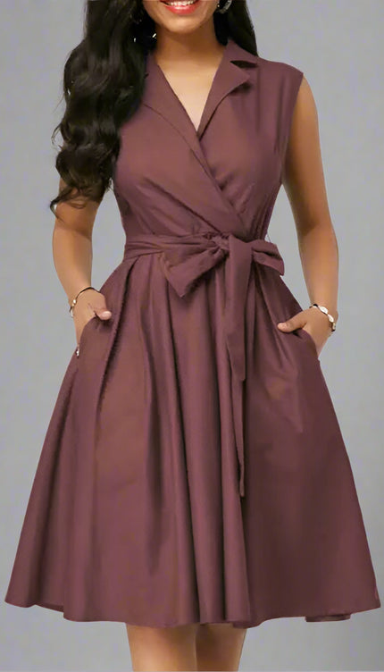 Robe trapèze femme ronde et petite - Robe Addict