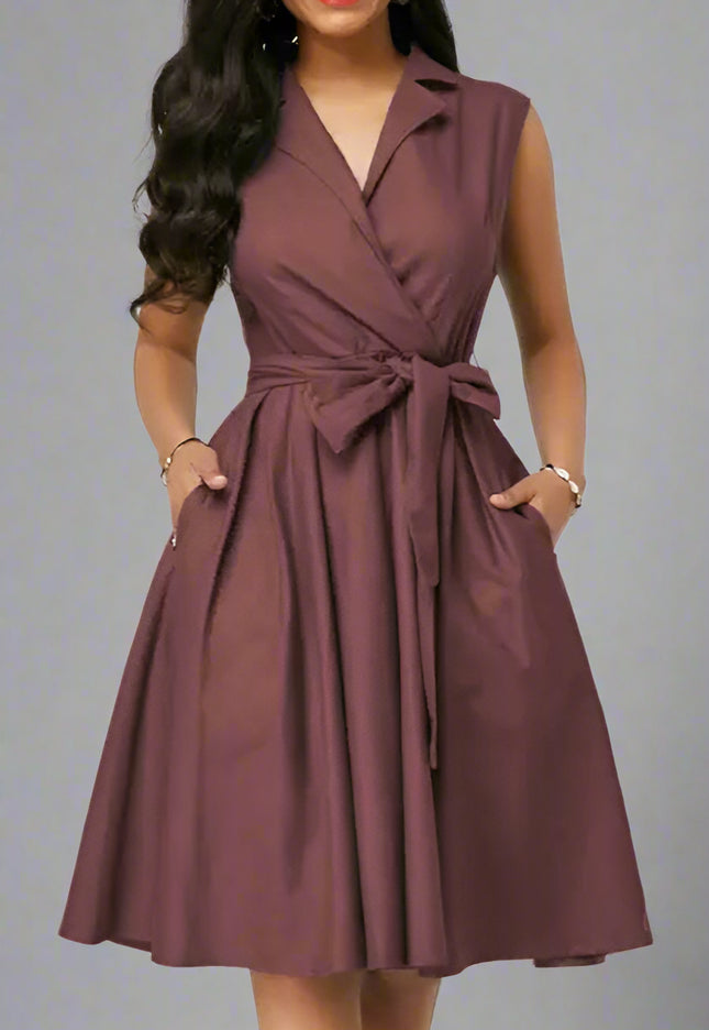 Robe trapèze femme ronde et petite - Robe Addict
