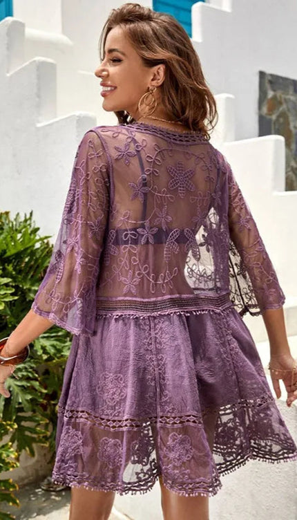 Robe tunique de plage - Robe Addict