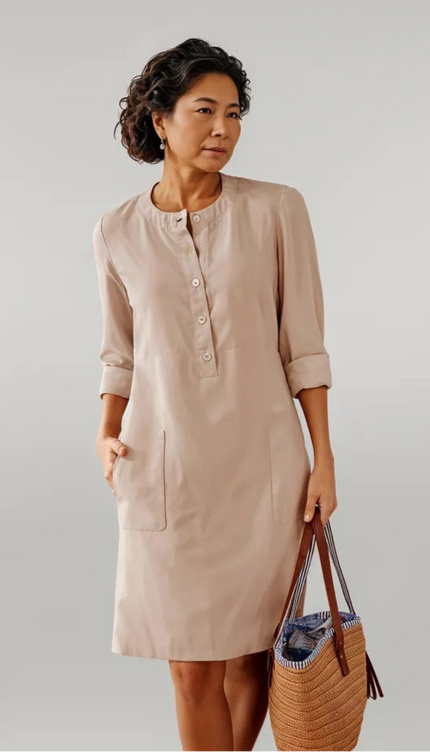 Robe tunique en lin - Robe Addict