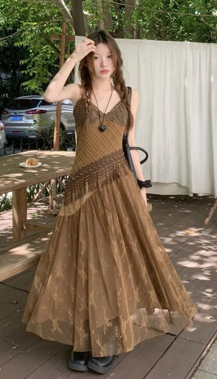 Robe asymetrique boheme - Robe Addict