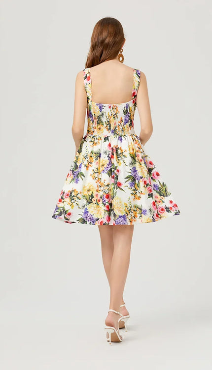 Robe avec coquelicots - Robe Addict