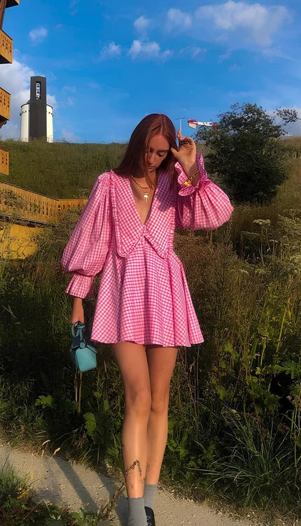 Robe babydoll rose - Robe Addict