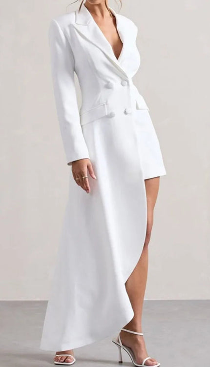 Robe blazer asymétrique - Robe Addict