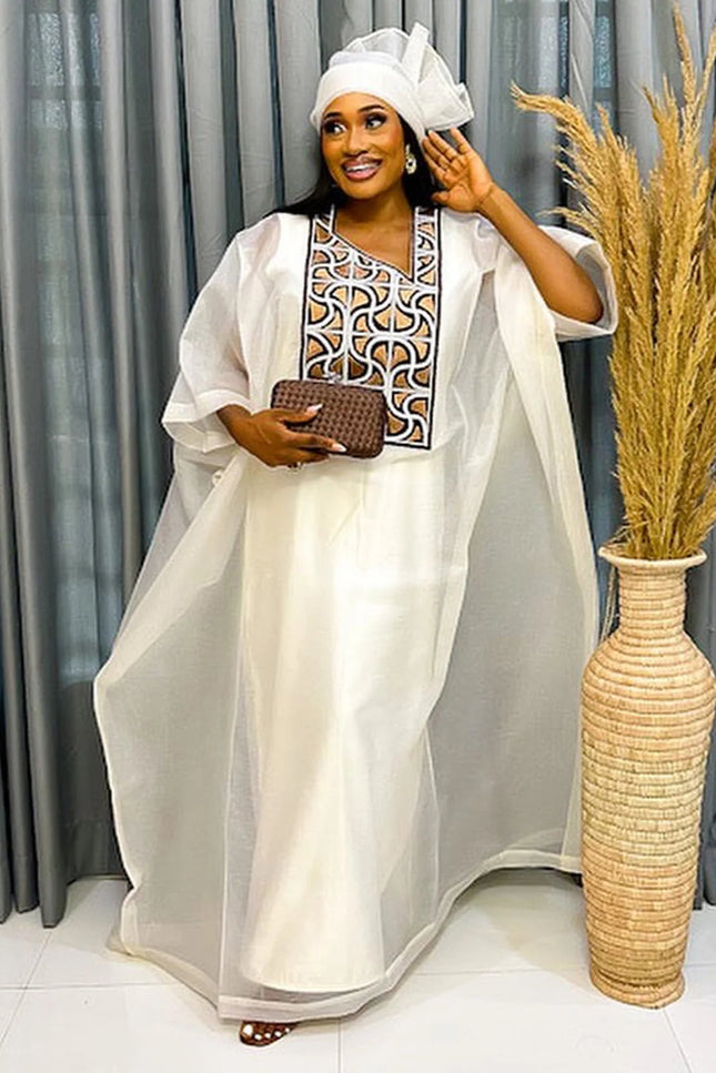 Robe broderie senegalaise - Robe Addict