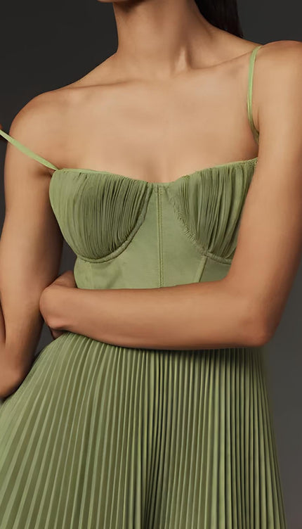 Robe bustier plissée - Robe Addict