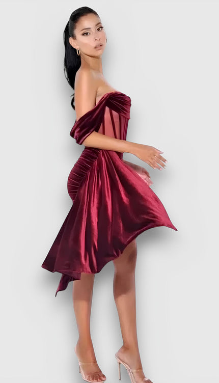 Robe bustier velours - Robe Addict