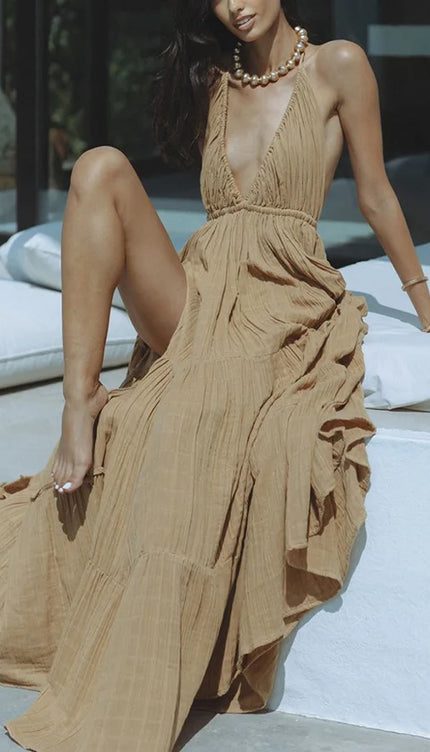 Robe caramel - Robe Addict