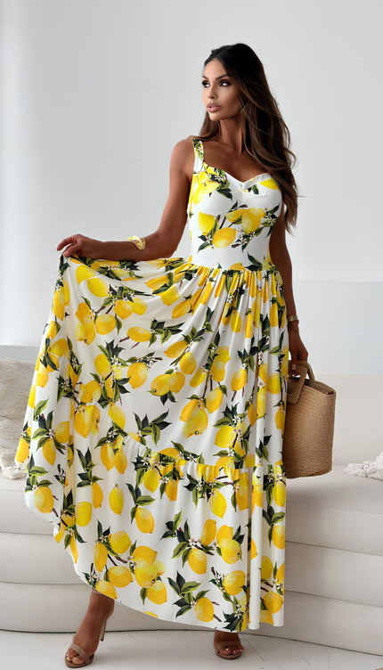 Robe citron femme - Robe Addict