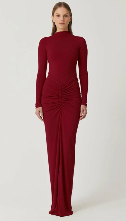 Robe col cheminee - Robe Addict