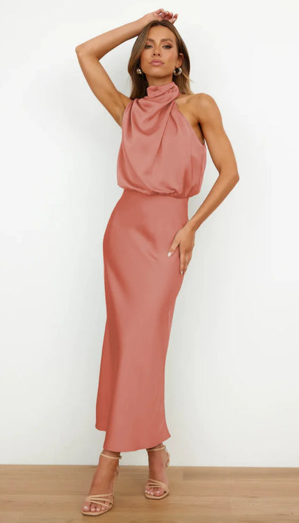 Robe corail pastel - Robe Addict