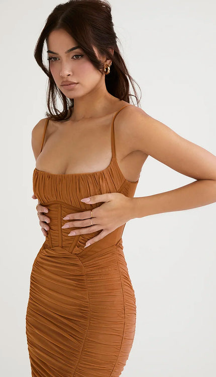 Robe corset bretelle - Robe Addict