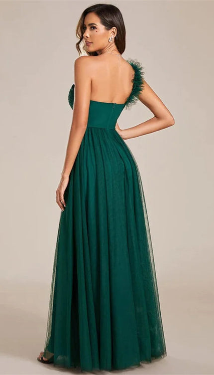 Robe de gala verte - Robe Addict