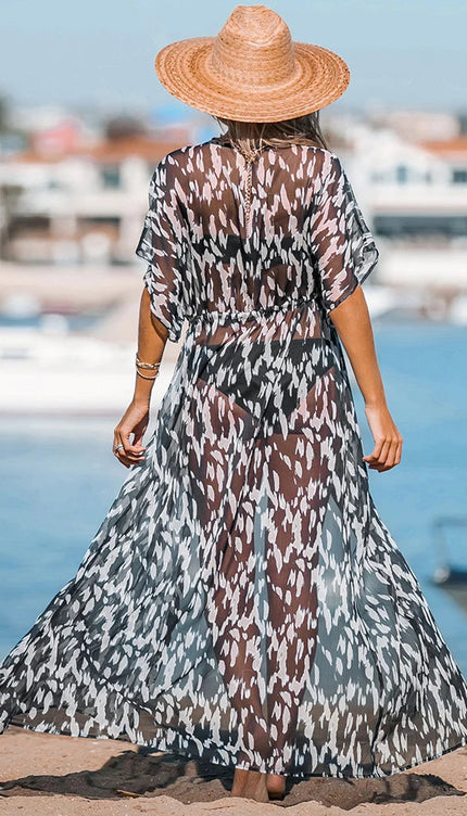 Robe de plage kimono - Robe Addict