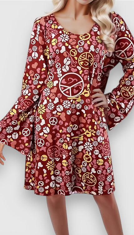 Robe de soirée année 70 - Robe Addict