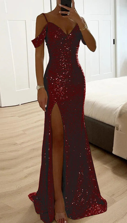 Robe de soiree strass et paillette - Robe Addict