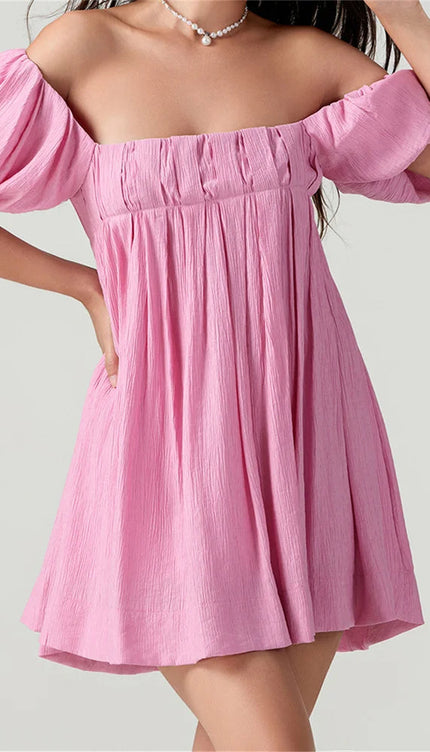 Robe trapeze dos nu - Robe Addict