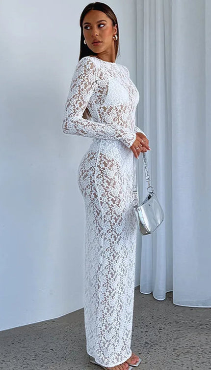Robe en dentelle vintage - Robe Addict