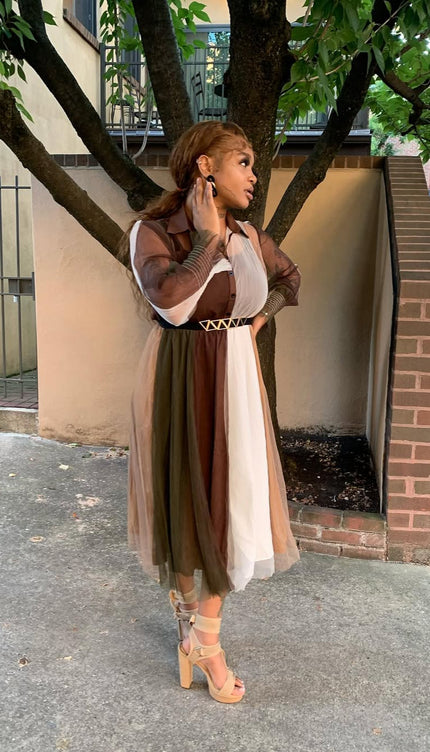 Robe en patchwork - Robe Addict