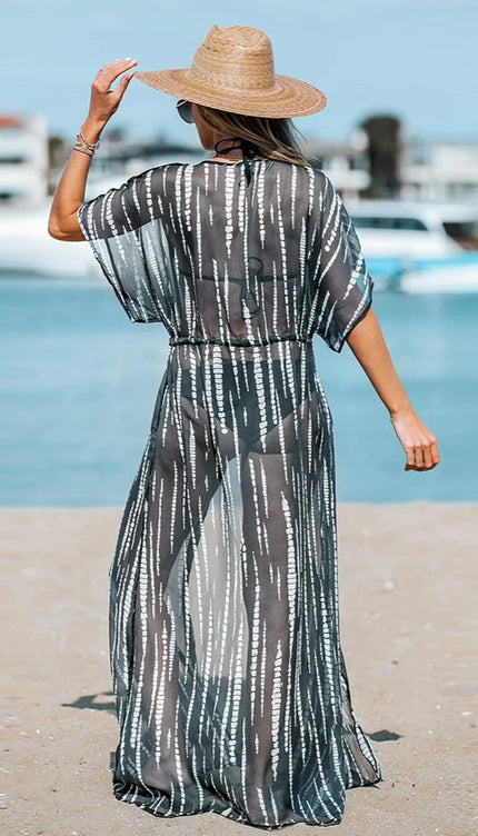 Robe de plage kimono - Robe Addict