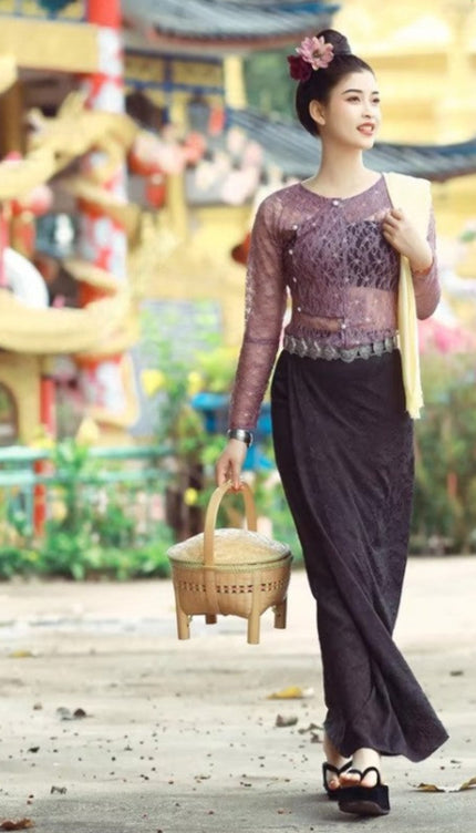 Robe laotienne - Robe Addict