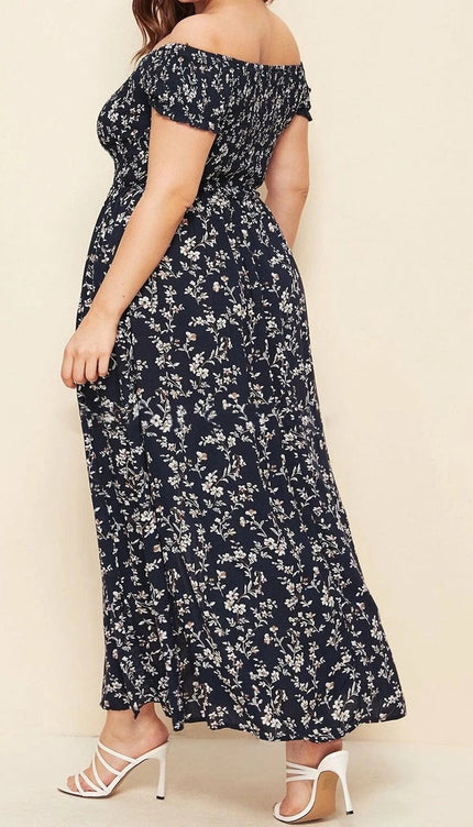 Robe longue échancrée - Robe Addict