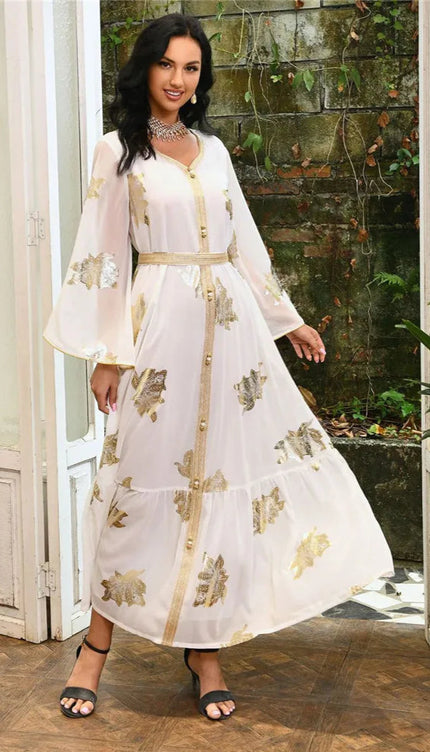 Robe marocaine blanche - Robe Addict