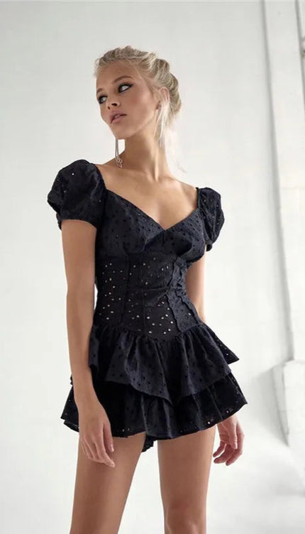 Robe noire rock - Robe Addict