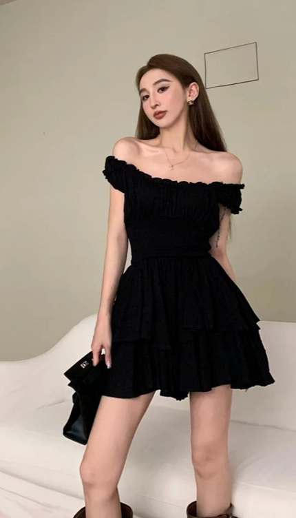 Robe noire vintage - Robe Addict