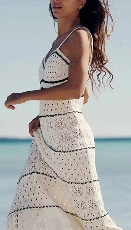 Robe plage bretelle - Robe Addict
