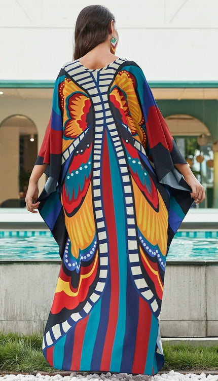 Robe de plage caftan - Robe Addict