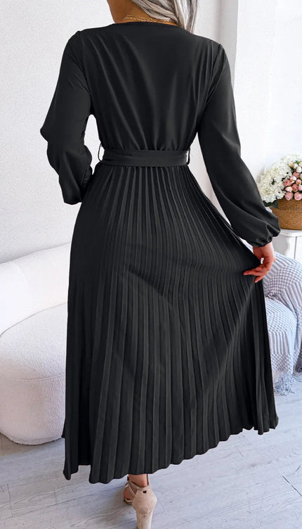 Robe plissée ceremonie - Robe Addict
