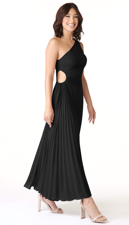 Robe plissée asymétrique - Robe Addict