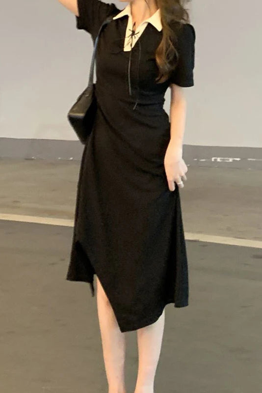Robe polo grande taille - Robe Addict