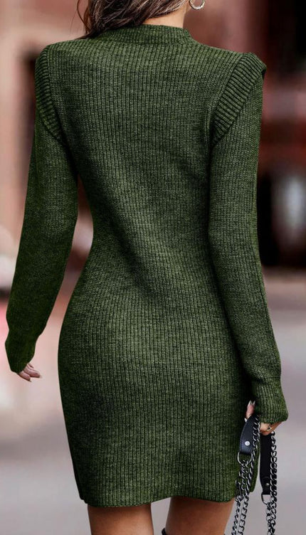 Robe pull cotelée - Robe Addict
