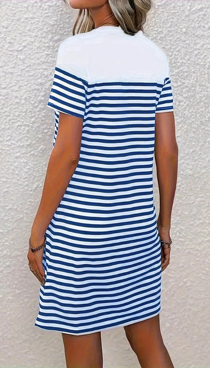 Robe pull marinière - Robe Addict