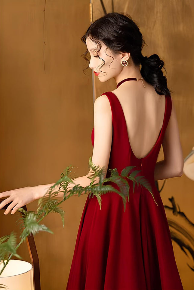 Robe retro rouge - Robe Addict