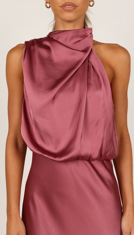 Robe rose du desert - Robe Addict