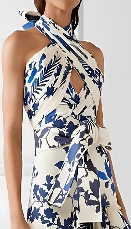 Robe soie fleurie - Robe Addict