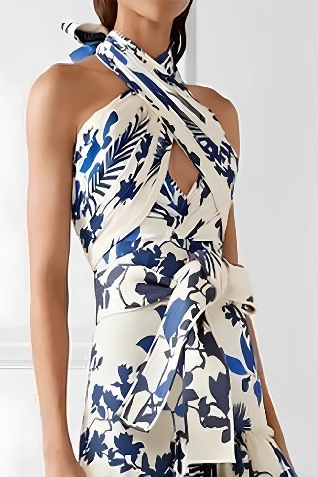 Robe soie fleurie - Robe Addict