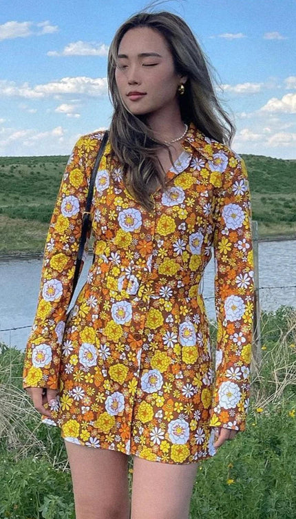 Robe style année 70 vintage - Robe Addict