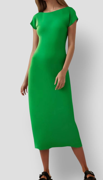 Robe t shirt verte - Robe Addict