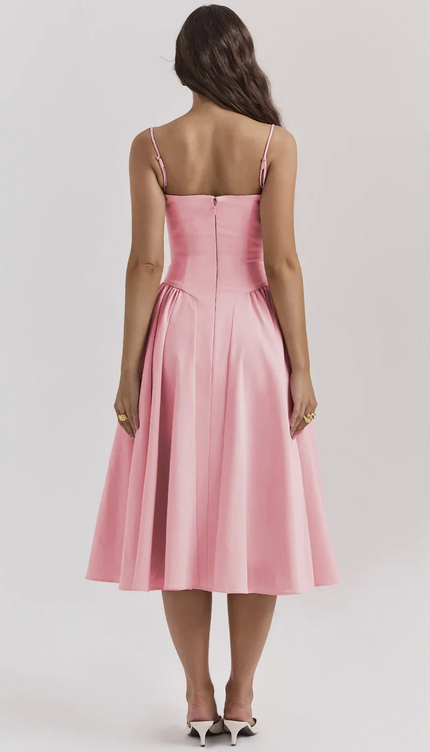 Robe trapeze bretelle - Robe Addict