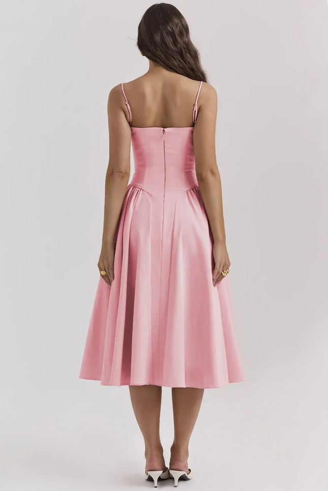 Robe trapeze bretelle - Robe Addict